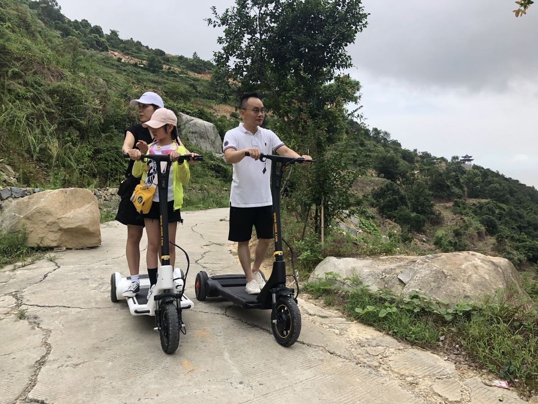 Structural Steel Handle Control 45Km Electric Kick Scooter